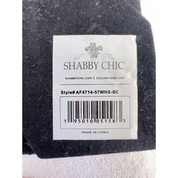 Shabby Chic Photo Frame 5 X 7 White Roses Vertical & Horizontal French Country - Picture 8 of 9